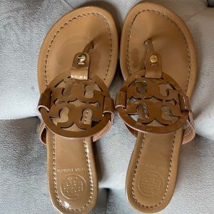 Tan Tory Burch sandals